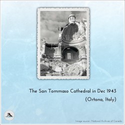Cathédrale de San Tommaso en ruine (Ortona, Italie)