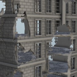 Destroyed building 1 |  | Hartolia miniatures