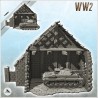 Bâtiment en ruine avec char Panzer III Ausf. J (20)