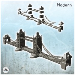 Tower Bridge over the...