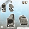 Train blindé allemand avec tourelle Panzer III