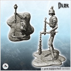 Skeletal undead with double clubs and tack (21)