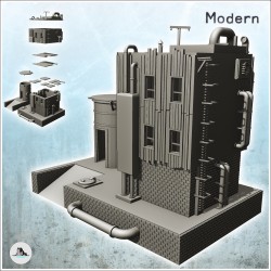 Pack de bâtiments industriels modernes No. 1
