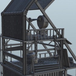 Surveillance post on scaffolding |  | Hartolia miniatures