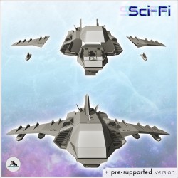 Warpstorm Reaper fighter spaceship (3)