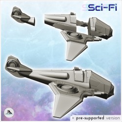 Warpwind Spectre Imperial hover fighter (4)