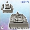 Imperial Raptor tank with front blade (mortar version) (9)