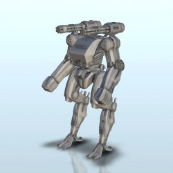 Robot à double armements
