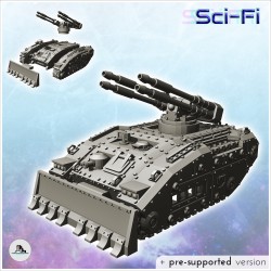 Imperial Raptor tank with front blade (anti-aircraft version) (16)