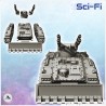 Imperial Raptor tank with front blade (anti-aircraft version) (16)