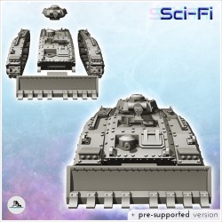 Imperial Raptor tank with front blade (autocannon version) (17)