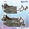 Futuristic landing tank with trapdoor and tracks (31)