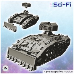 Imperial Raptor tank with front blade (rocket launcher version) (33)