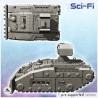 Imperial Raptor tank with front blade (rocket launcher version) (33)