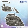 Imperial Raptor tank (recovery version with front blade or mine-clearing module) (34)