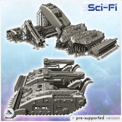 Char Imperial Raptor (version de dépannage avec lame frontale ou module de déminage) (34)