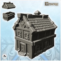 Medieval one-storey house...