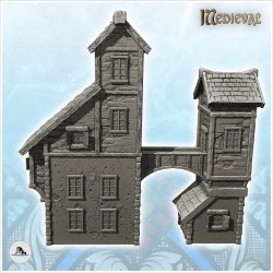 Large medieval building with suspended passage between annexes (15)
