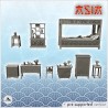 Set of 23 oriental interior accessories (13)