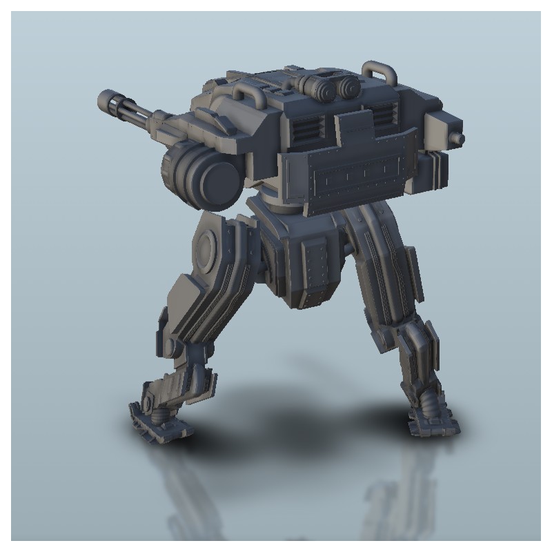 Hartolia miniatures | Bot 3000 robot | STL file for 3D printing