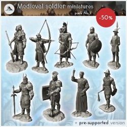 Medieval soldier miniatures...