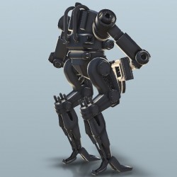 Auto-cannon robot