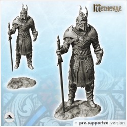 Elite warrior with two-handed sword and full plate armor (25)