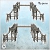 Large modern metal industrial platform with multiple stairs (33)