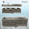 Habitation préfabriquée industrielle moderne avec escalier et système de ventilation (35)