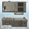 Habitation préfabriquée industrielle moderne avec escalier et système de ventilation (35)