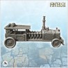 Steampunk car with chimney and bumper (1)