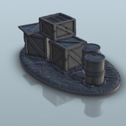 Barrels and tyres barricade |  | Hartolia miniatures