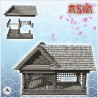 Oriental sew building with mesh pattern (1)