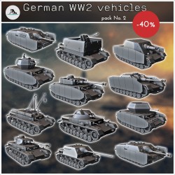 Pack de véhicules Allemands No. 2 (Panzer IV et variantes)