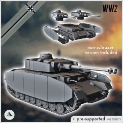 German WW2 vehicles pack No. 2 (Panzer IV and variants)