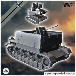 German WW2 vehicles pack No. 2 (Panzer IV and variants)