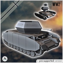 German WW2 vehicles pack No. 2 (Panzer IV and variants)