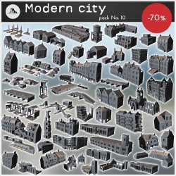 Modern city pack No. 10