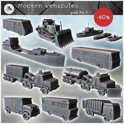 Modern vehicles pack No. 1