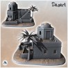 Desert house with dome on roof and flat roof (9)