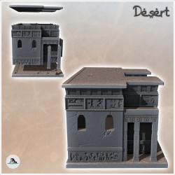 Large Egyptian Flat Roof Building (15)