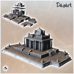 Large desert altar with...