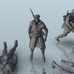 Russian WW2 infantry section