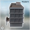 Hôpital moderne à toit plat avec architecture en vague (version intacte) (8)