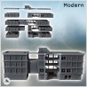 Modern Flat Roof Hospital with Wave Architecture (Destroyed Version) (9)