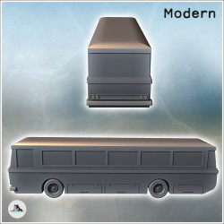 Bus urbain de transport public moderne (2)