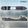Large modern cargo ship with central cargo hold (7)