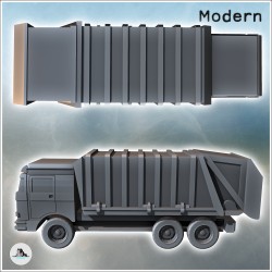 Modern Dump Truck with Front Cab (8)