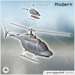 Bell 206 JetRanger hélicoptère utilitaire multi rôles (2)