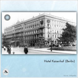 Hôtel Kaiserhof (Wilhelmplatz, Berlin, Allemagne)